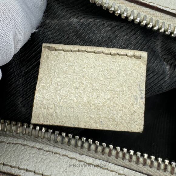 🔴 Gucci Cosmetic Pouch - Powder Pink GG Canvas Heart - Picture 10 of 11